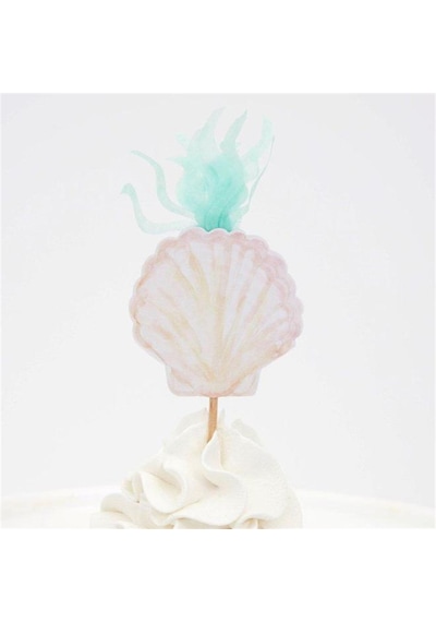 Meri Meri - Mermaid Cupcake Kit - Deniz Kızı Cupcake Kit