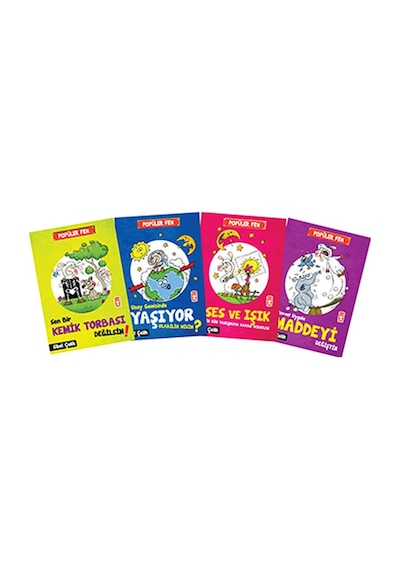 Popüler Fen Seti-4 Kitap Takım - Sibel Çelik - Timaş Çocuk
