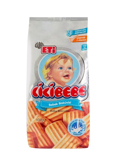 Eti Cici Bebe Bisküvi 400 G 8'li Avantaj Paketi - 8 Adet Tarı