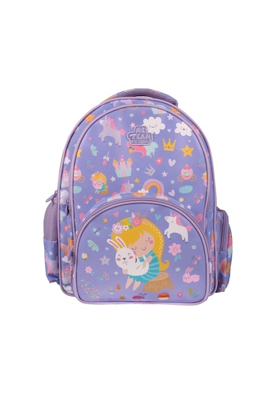 Me Çanta Me Team Daisy Mor Üç Bölmeli Kız Çocuk Ilkokul Sırt Çantası