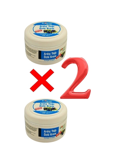 Lokman Aktar Ardıç Yağı Özlü Krem 2 x 100 ML
