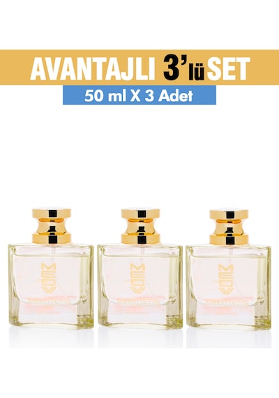 Alberto Taccini Meow Kadın Parfüm EDP 3 x 50 ML