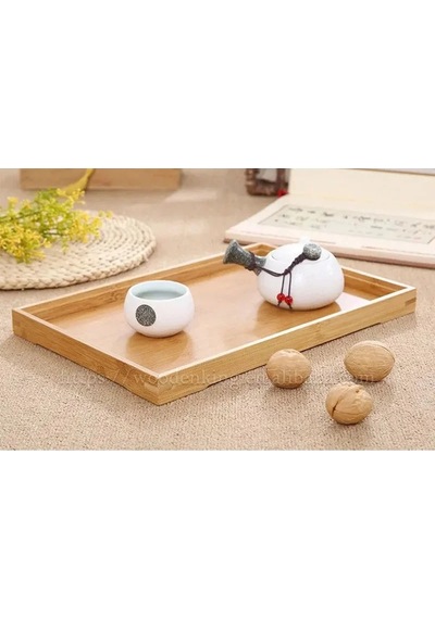 Tedar Bambu Çok Amaçlı Düzenleyici Sunum Tepsisi 33 Cm X 22 Cm Royaleks-81287 Najmaddin 6411267