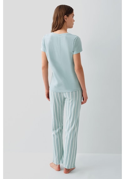 Pierre Cardin Kadın Yeşil Pijama Takım Yeşil