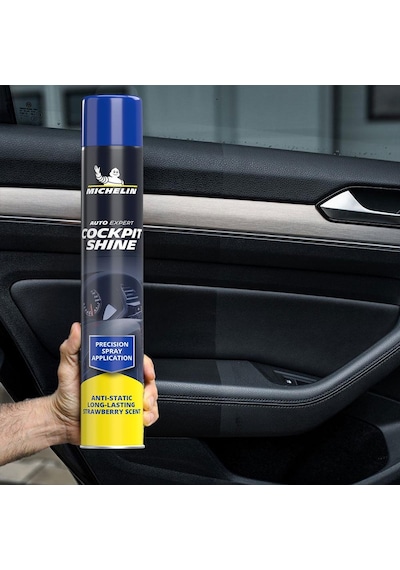 Michelin Mc34358 750ml Torpido Ve Kokpit Parlatma Ve Bakım Spreyi Çilek Aromalı