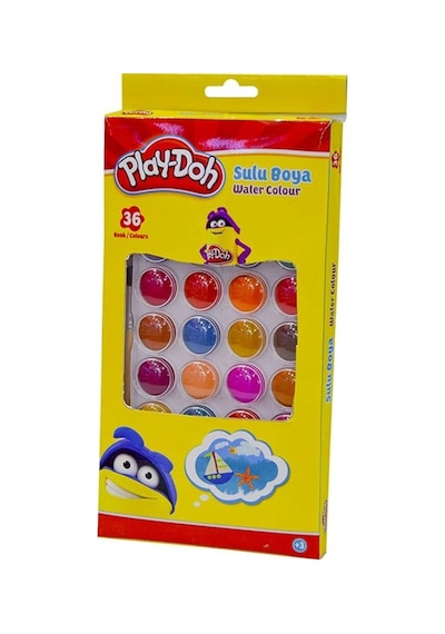 Play-doh 36 Renk Sulu Boya Su010