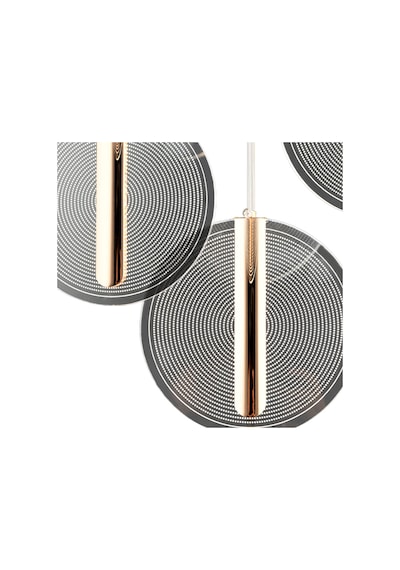 Dustin 4'lü Yuvarlak 3 Renk 52 Watt Gold Kristal Ledli Modern Oturma Odası Salon Sarkıt Avize Diğer