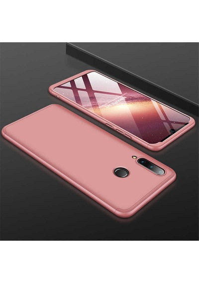 Huawei P30 Lite Kılıf Zore Ays Kapak Rose Gold
