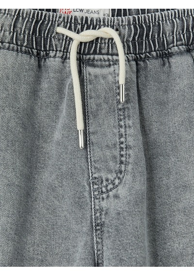 Lcw Jeans Gri Loose Fit Erkek Jean Şort