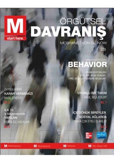 Örgütsel Davranış - McGraw-Hill -  Steven L. McShane - Nobel Akademik Yayıncılık