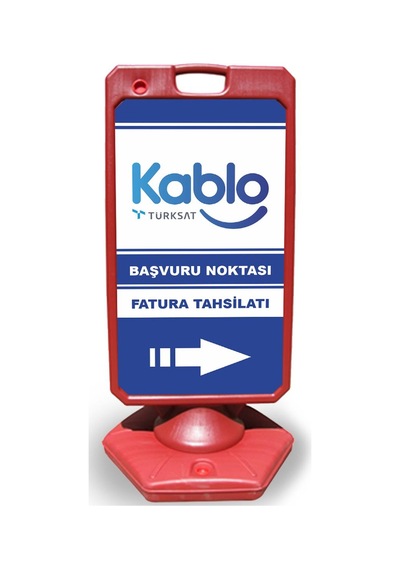 Kablo   Reklam ve Yönlendirme Uyari Dubasi A Tabela Kırmızı