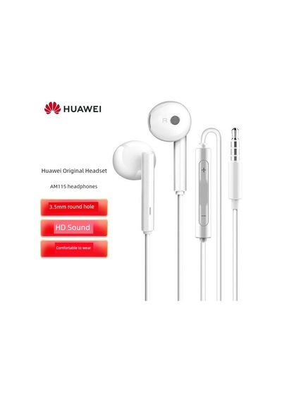 Klasik Beyaz Yarı Kulak İçi Kablolu Kulaklık - 3.5mm - Type-c Adaptörlü Um23037-4 Yurt Dışından AM115