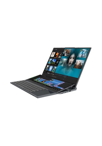Quadro Diamond Duo Ds1630 Ci7 10850h 16gb 512gb Nvme Ssd Çift Ekran 16" Dokunmatik Freedos Notebook