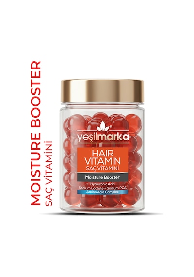 Yeşilmarka Hyaluronik Asit & PCA Saç Vitamini 30 Kapsül