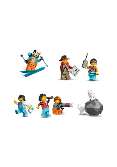 LEGO® City Kaşiflerin Kuzey Kutbu Ekspres Treni 60470 - 7 Yaş ve Üzeri STEM’e İlgi Duyan Çocuklar için Yaratıcı Oyuncak Yapım Seti (1517P)