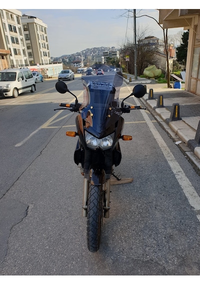 Motocam Kawasaki Kle 500 Ön Cam 2005-2008 Model 58cm Füme Renkli 4mm Uzun