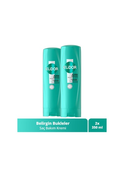 Saç Bakım Kremi Belirgin Bukleler 350 Ml X2