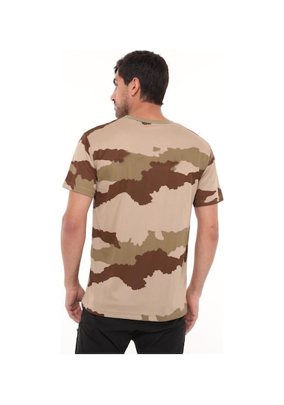 Sword Bisiklet Yaka Kısa Kollu Kamuflaj Erkek T-shirt Single Ç.kamuflaj
