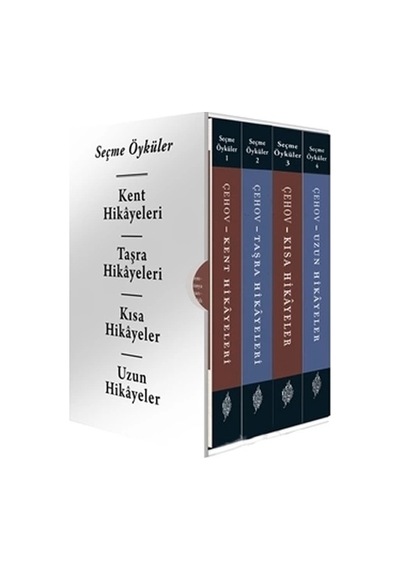 Anton Çehov Seçme Öyküler 4 Kitap Takım