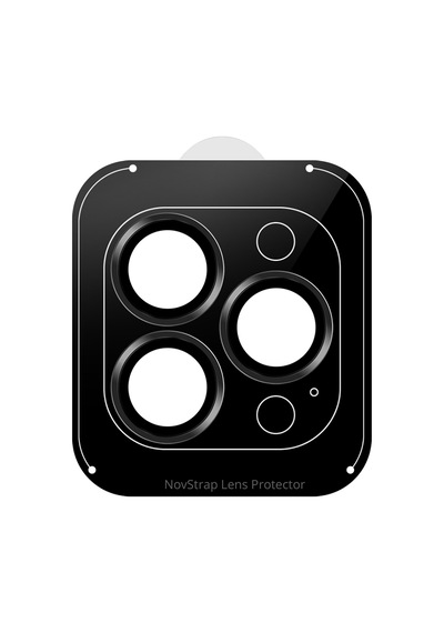 Novstrap Apple Uyumlu iPhone 16 Pro Max / 16 Pro İle Kamera Koruma Lens Koruyucu Cam Uygulama Aparatlı