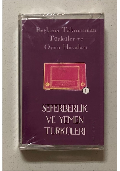 Seferberlik Ve Yemen Türküleri Kaset Jelatininde Sıfır Dönem Baskı