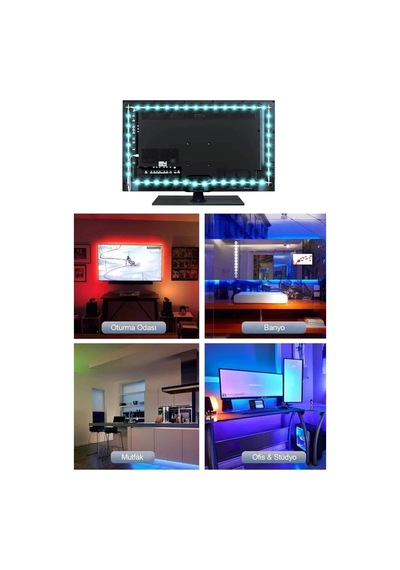 5 Metre 20 Fonksiyonlu Led Işık Uzaktan Kumandalı Şerit Ledli Lamba Işıldak Aydınlatma A Sınıfı 220v Çok Renkli Çok Renkli 5 Metre 20 Fonksiyonlu Led Işık Uzaktan Kumandalı Şerit Ledli Lamba Işıldak Aydınlatma A Sınıfı 220v Çok Renkli Çok Renkli