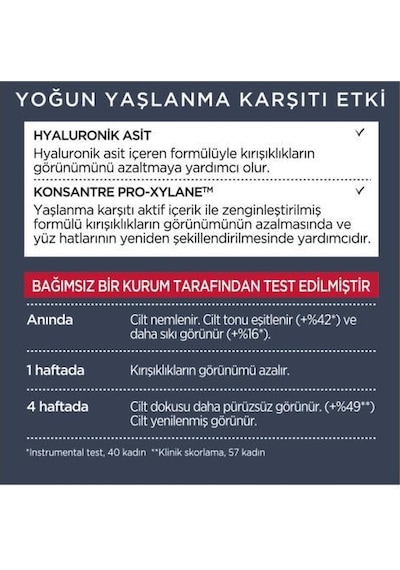 L'Oreal Paris Revitalift Laser X3 Yoğun  Gece Kremi 50 ML