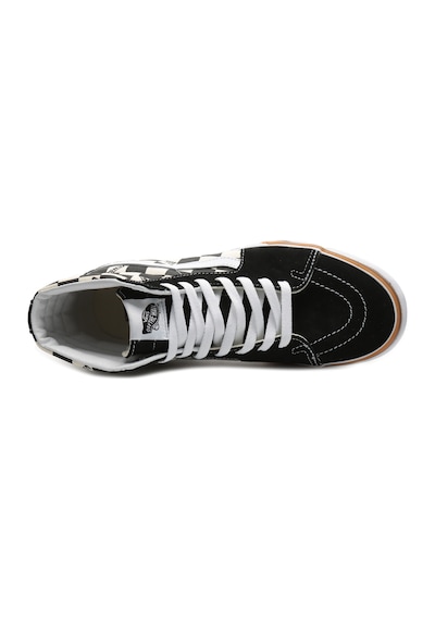 0a4btwvlv1-r Vans Ua Sk8-hi Stacked Spor Ayakkabı Siyah 001