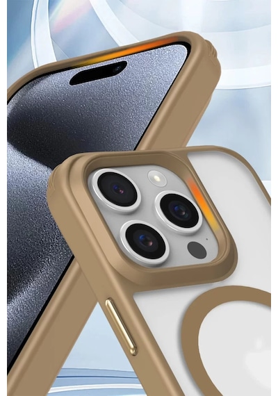 Newface Apple İphone 14 Pro Max Kılıf Enka Magsafe Silikon Kılıf - Lacivert
