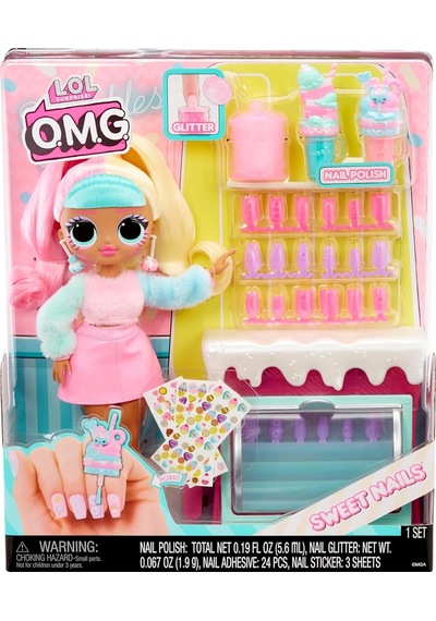 Mgae L.o.l. Surprise Sweet Nails Omg Candylicious Sprinkles Tatlı Dükkanı, Oyuncak