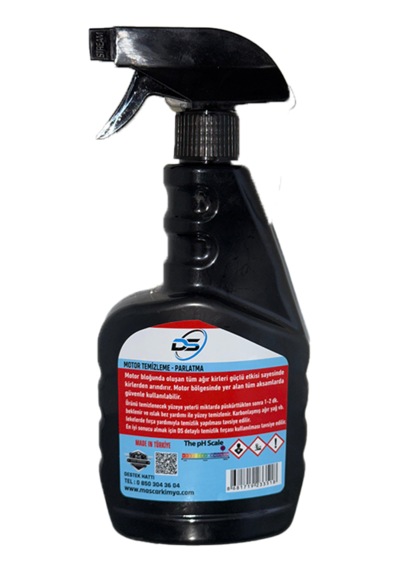 Motor Temizleyici Motor Parlatıcı Oto Temizlik Bakım Ürünü 500 Ml