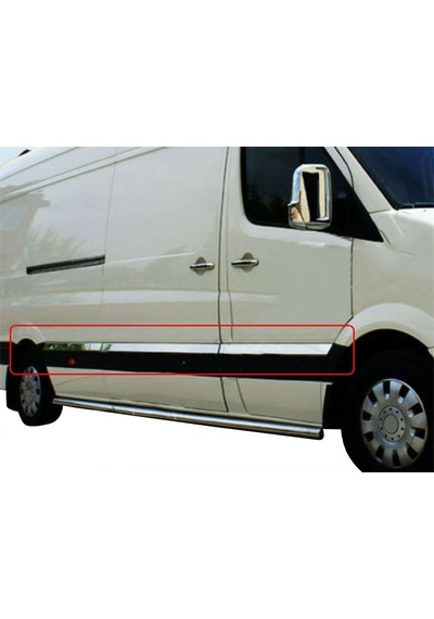 Volkswagen Crafter Yan Kapı Çıtası 10 Prç Krom Ext.U 2006-2011