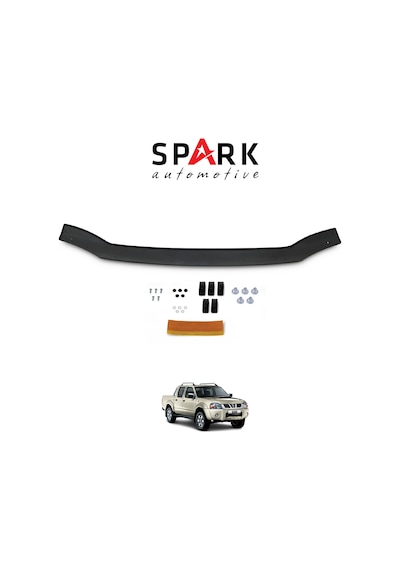 Nissan Skystar 2001-2012 Yılları Arası Ön Kaput Rüzgarlığı 3mm Siyah