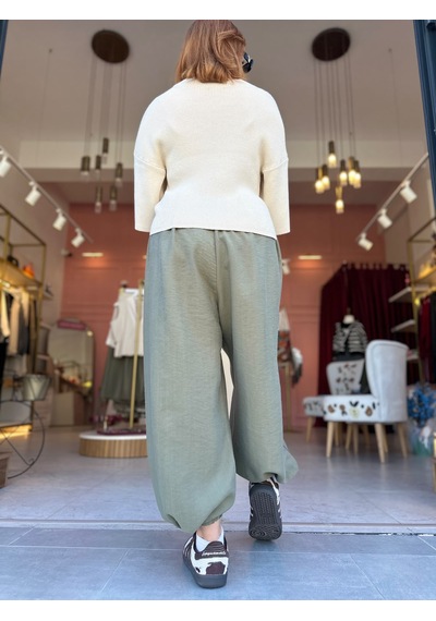 Jasminurgancy Standart Beden Yeşil Pantolon haki