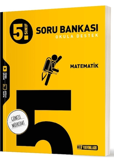 Hız Yayınları 2025 5. Sınıf Matematik Soru Bankası Yeni Müfredat