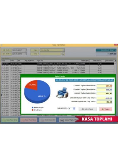 Demirsoft Market Mağaza Manav Terazi Pos Sistemi Dokunmatik Ekran
