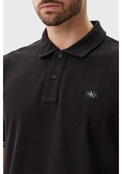 Calvin Klein Erkek Polo Yaka T Shirt J30j327040 Beh Siyah Siyah