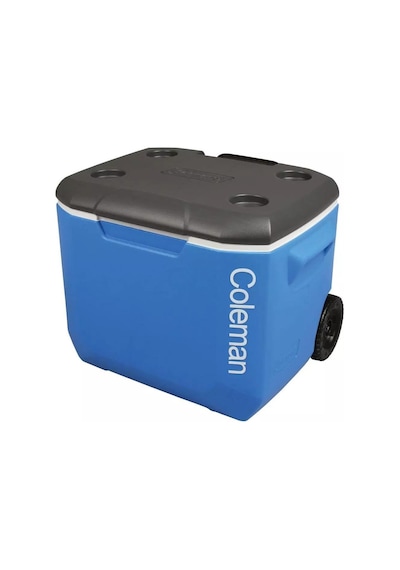 Coleman Performance Tri Coler Wheeled 60 Qt Tekerlekli Soğutucu Buzluk 56 Lt Mavi
