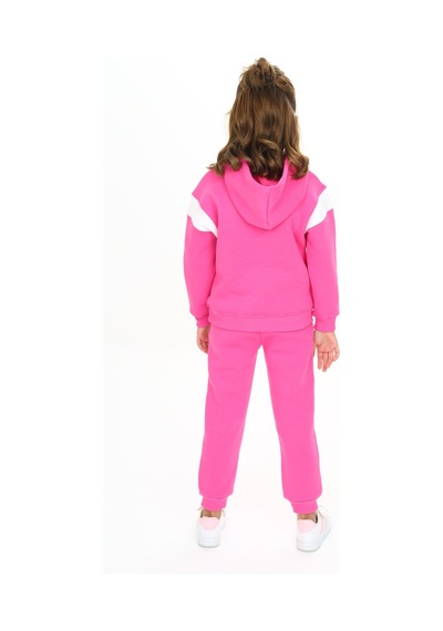 Toontoy Kids Toontoy Kız Çocuk 2'li Takım Baskılı Kolej Yaka Fermuarlı Cepli Sweatshirt & Beli Paçası Ribanalı Jogger Eşofman Altı - 3 İplik Şardonlu Fuşya Toontoy Kids Toontoy Kız Çocuk 2'li Takım Baskılı Kolej Yaka Fermuarlı Cepli Sweatshirt & Beli Paçası Ribanalı Jogger Eşofman Altı - 3 İplik Şardonlu Fuşya