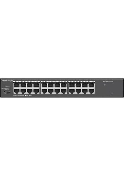Ruijie Reyee Rg-es124g-l 24 Port 10-100-1000 Mbps Switch Metal Kasa