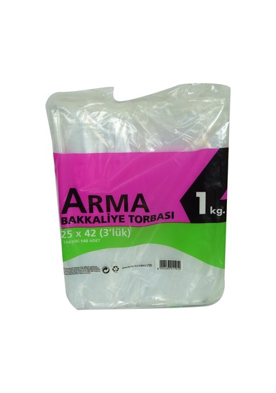 Naksan Naylon Torba Arma Şeffaf Bakkaliye Kuruyemiş Şeker Torbası N11.269