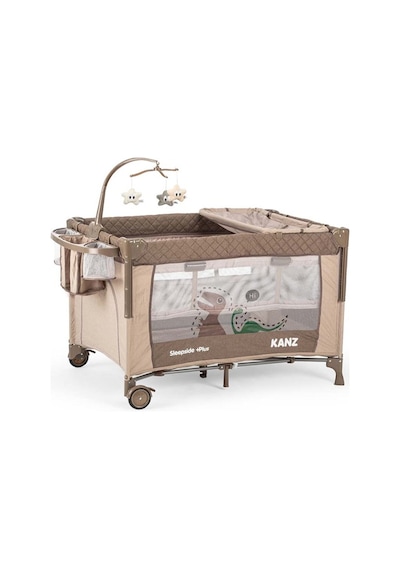 Kanz SleepSide +Plus Park Yatak Kahverengi