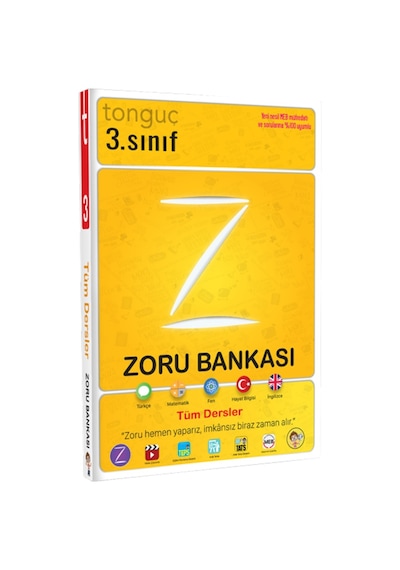 Tonguç 3.Sınıf Tüm Dersler Zoru Bankası
