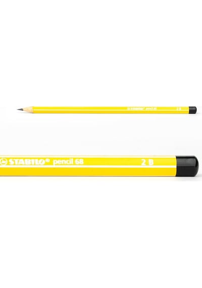 Stabilo Pencil 68 Sarı Kurşun Kalem 2B