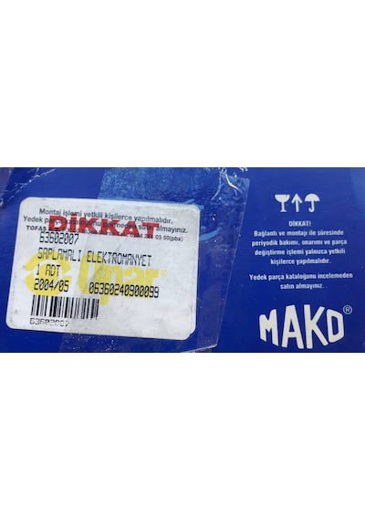 Doğan Kartal Şahin Tipo Tempra Uno Palio Marş Otomatiği 63602007