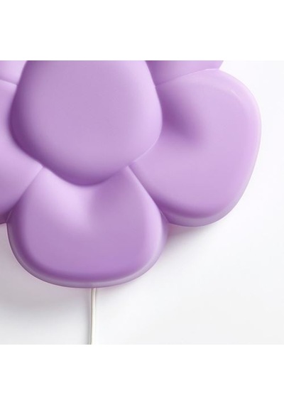 Ikea Upplyst Çocuk Duvar Lambası, Lila, Led'li