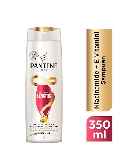 Pantene Infinite Lengths Şampuan 350 ML