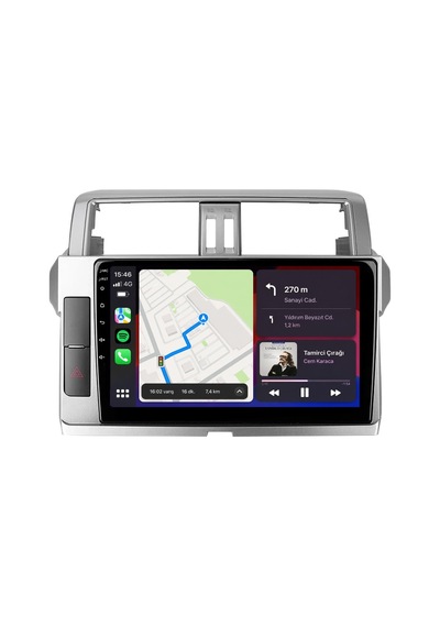 Toyota Land Cruiser Prado Android Multimedya 2014-2018 Carplay Android Auto 4gb Ram 32gb 10"