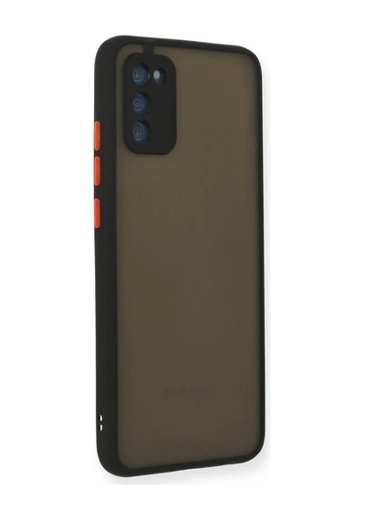Samsung Galaxy A03s Kılıf Montreal Silikon Kapak - Siyah