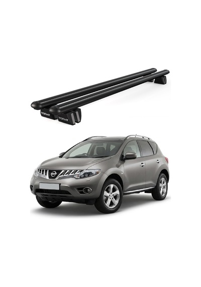 Pençe Nissan Murano Ara Atkı 2008-2015 Uyumlu Siyah Ara Atkı Port Bagaj Tavan Barı